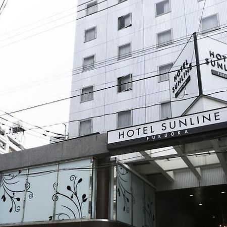Hotel Sunline Fukuoka Ohori Exterior foto